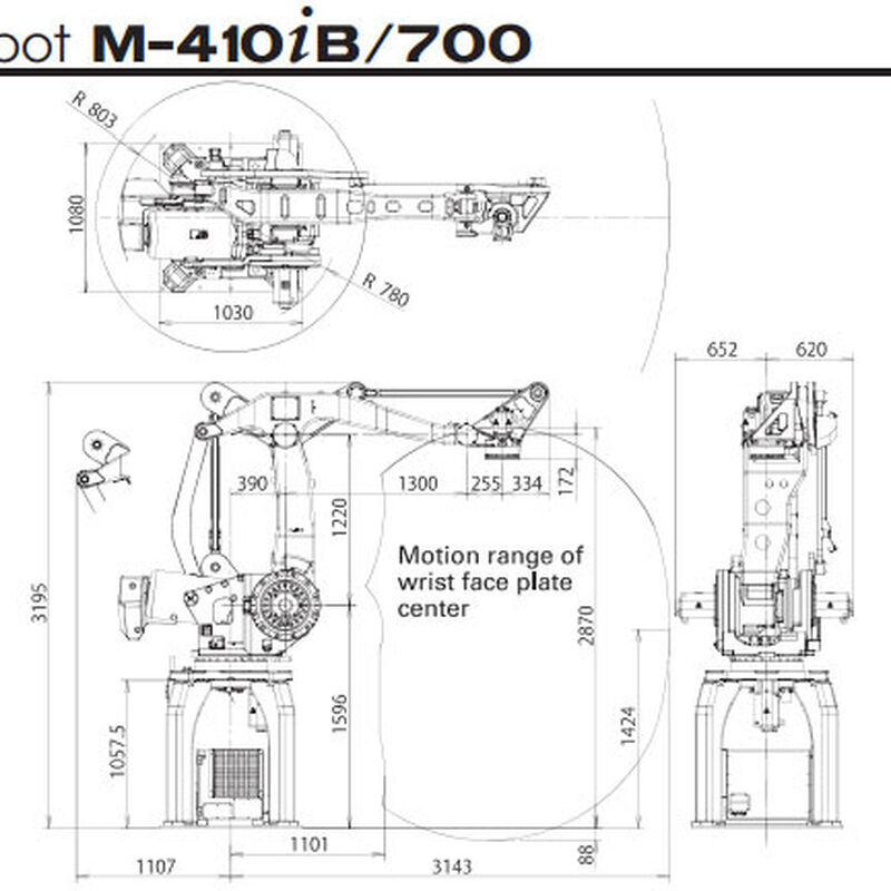 T.I.E. Industrial | Fanuc M-410iB/700